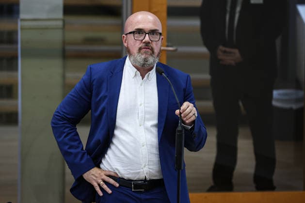 Dr. Hans Thomas Tillschneider, AfD, State Parliament Session in the State Parliament of Saxony-Anhalt