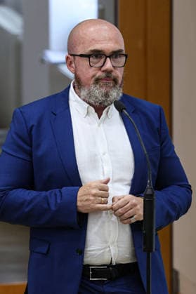 Dr. Hans Thomas Tillschneider, AfD, State Parliament Session in the State Parliament of Saxony-Anhalt