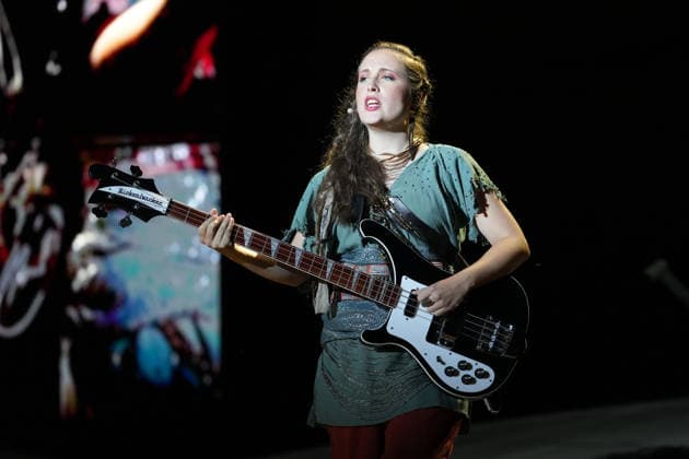 Nibelungen Festival 2026: Alice Merton at the photo shoot for the Nibelungen Festival; The Hun Queen on July 15, 2026, in front of the Imperial Cathedral in Worms; Worms Imperial Cathedral, Rhineland-Palatinate