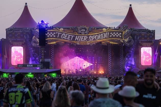 LICHTENVOORDE, The Netherlands, 2026-07-17 21:51:09 LICHTENVOORDE, 17-07-2026, the 26th edition of the Zwarte Cross with the theme t geet hier spook In the photo: Performance by Di-rect Photo: NLBeeld Robert Meerding Credit: NL Beeld Robert Meerding Inc  Copyright: xx x