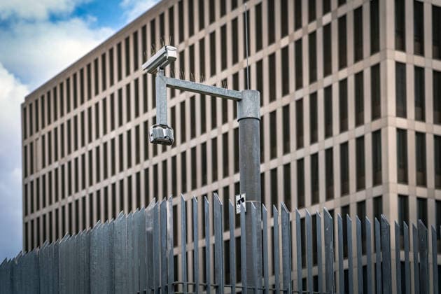 Berlin Mitte, Federal Intelligence Service (BND) Headquarters on Chausseestraße, Intelligence Service 19 07 2026 Berlin