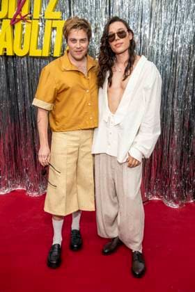 Christian Miebach and Helge Mark Lodder at the premiere of Season 3 of the Netflix series *Kaulitz Kaulitz* at the Delphi Filmpalast in Berlin, July 22, 2026, Berlin, Germany