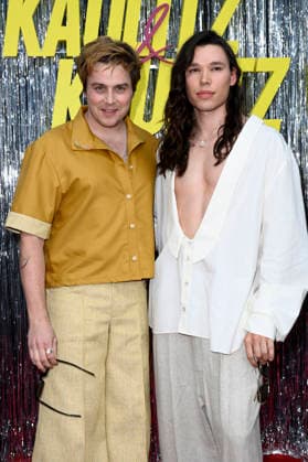 Christian Miebach and Helge Mark Lodder at the premiere of Season 3 of the Netflix series *Kaulitz Kaulitz* at the Delphi Filmpalast in Berlin, July 22, 2026 Foto:xN.xKubelkax xFuturexImagex kaulitz_6748