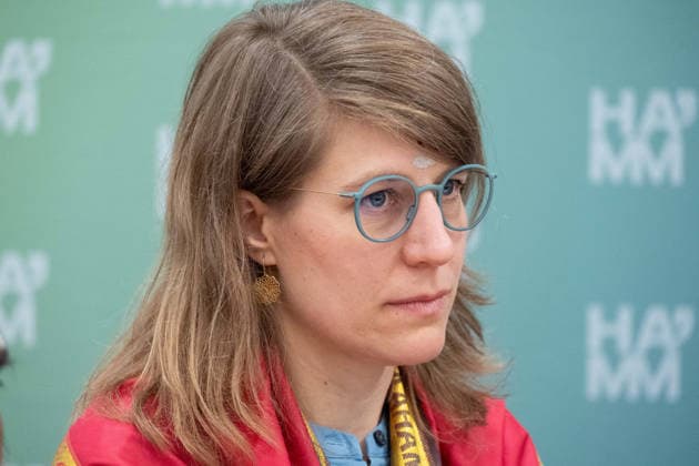 Verena SCHAEFFER, Schäffer, Minister for Children, Youth, Family, Equality, Refugees, and Integration of the State of North Rhine-Westphalia Portrait, Portrait, Single-person shot, Single subject, Hindu temple festival in Hamm, Sri Kamadchi Ampal Temple in Hamm-Uentrop, July 26, 2026