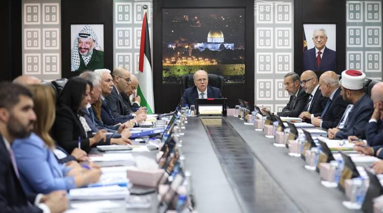 Palestinian Prime Minister chairs weekly cabinet meeting in Ramalla Palestinian Prime Minister Mohammed Mustafa chairs the weekly cabinet meeting in Ramallah, in the occupied West Bank, on July 28, 2026. During the session, the Cabinet discussed the situation in the West Bank and warned of an escalation in attacks by Israeli settlers against Palestinians and their property, according to a government statement. Photo by Prime Minister Office apaimages Ramallah West Bank Palestinian Territory 280726_Ramallah_PMO_00(4) Copyright: xapaimagesxPrimexMinisterxOfficex xapaimagesx