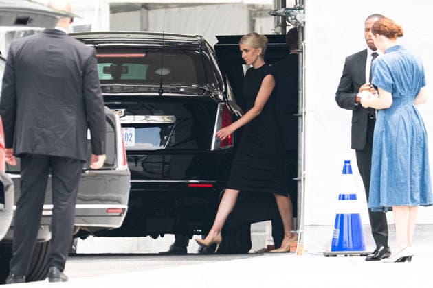 Lindsey Graham Memorial Service in the US Capitol Natalie Harp, executive assistant to US President Donald Trump, departs the White House in Washington, DC, US, on Tuesday, July 28, 2026. at the White House in Washington, DC, US, on Tuesday, July 28, 2026. US President Donald Trump said he d prefer to avoid another escalation in the war with Iran and urged Tehran to make a deal, laying the ground for further diplomacy after both sides paused tit-for-tat strikes. Photo by Aaron Schwartz Pool via CNP ABACAPRESS.COM Washington District of Columbia United States Copyright: xCNP ABACAx