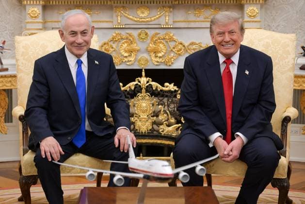 Trump receives Netanyahu at the White House in Washington U.S. President Donald Trump receives Israeli Prime Minister Benjamin Netanyahu at the White House in Washington, D.C., on July 28, 2026. The two leaders discussed a range of bilateral and regional issues during the meeting, which Trump later described as very good, saying it covered many important topics. Photo by White House Press Office apaimages Washington USA United States of America 280726_USA_WHPO_00(2) Copyright: xapaimagesxWhitexHousexPressxOfficex xapaimagesx