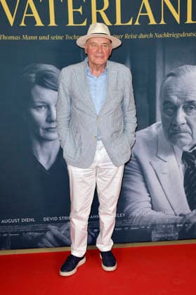 Hanns Zischler at the premiere of the movie *Vaterland* at the Delphi Filmpalast am Zoo in Berlin, July 30, 2026 Foto:xM.xBehrensx xFuturexImagex vaterland_6723