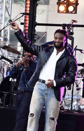 NEW YORK, NY- JULY 31: Shaboozey performs on NBC™s Today Citi Concert Series at Today Plaza on July 31, 2026 in New York City. Copyright: xmpi099x