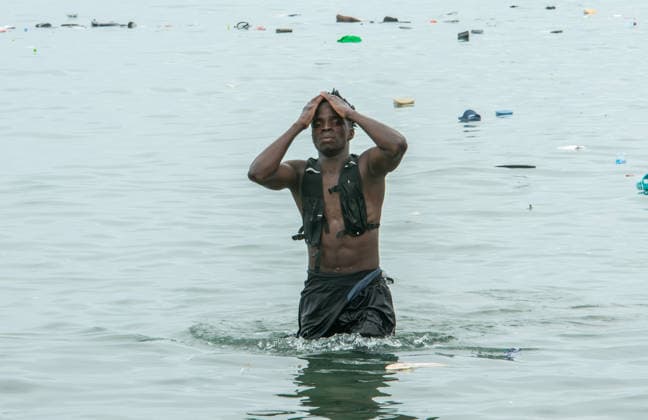 July 31, 2026, Ceuta, Ceuta, Spain: Hundreds of migrants attempt to swim from Morocco to the Spanish city of Ceuta in North Africa. Ceuta Spain - ZUMAd308 20260731_zsp_d308_006 Copyright: xJuanxCarlosxLucasx