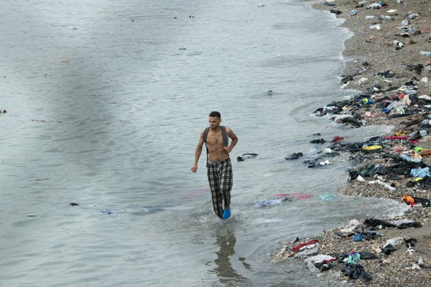 July 31, 2026, Ceuta, Ceuta, Spain: Hundreds of migrants attempt to swim from Morocco to the Spanish city of Ceuta in North Africa. Ceuta Spain - ZUMAd308 20260731_zsp_d308_024 Copyright: xJuanxCarlosxLucasx