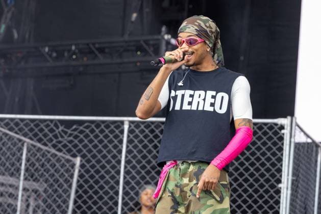 July 31, 2026, Chicago, Illinois, USA: SWIM (TYSON COY STEWART) of PartyOf2 during the Lollapalooza Music Festival at Grant Park in Chicago, Illinois Chicago USA  - ZUMAs135 20260731_zap_s135_029 Copyright: xDanielxDeSloverx