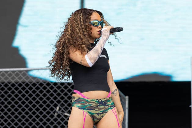 July 31, 2026, Chicago, Illinois, USA: JADAGRACE of PartyOf2 during the Lollapalooza Music Festival at Grant Park in Chicago, Illinois Chicago USA  - ZUMAs135 20260731_zap_s135_034 Copyright: xDanielxDeSloverx