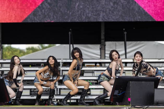 July 31, 2026, Chicago, Illinois, USA: SHUHUA, SOYEON, MINNIE, YUQI and MIYEON of South Korean girl group I-DLE during the Lollapalooza Music Festival at Grant Park in Chicago, Illinois Chicago USA  - ZUMAs135 20260731_zap_s135_140 Copyright: xDanielxDeSloverx