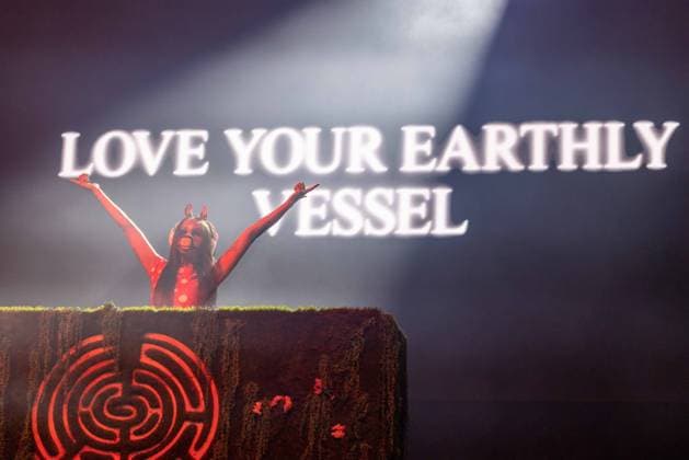 July 31, 2026, Chicago, Illinois, USA: German electronic musician HORSEGIIRL (STELLA STALLION) during the Lollapalooza Music Festival at Grant Park in Chicago, Illinois Chicago USA  - ZUMAs135 20260731_zap_s135_192 Copyright: xDanielxDeSloverx