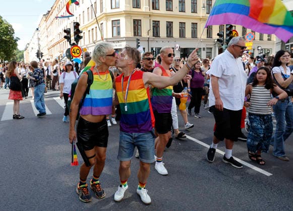 STOCKHOLM, SWEDEN 20260801 The Pride parade runs from Norr Mälarstrand to Slussen during this year s Stockholm Pride STOCKHOLM SWEDEN x11700x  Copyright: xMagnusxGrimstedt TTx STOCKHOLM PRIDE D_OU3y2dp-c