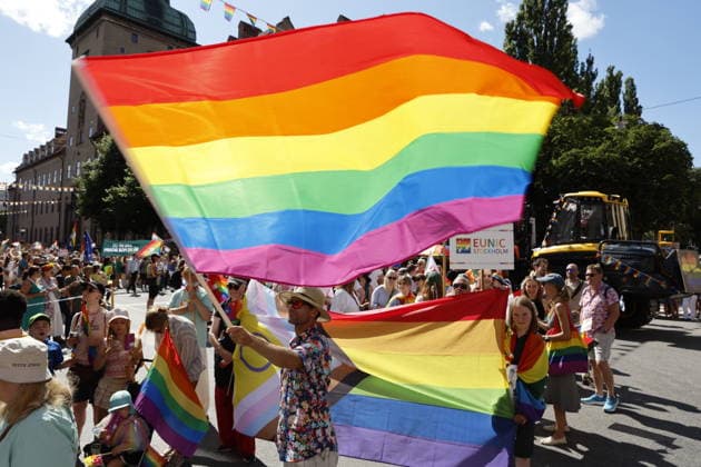 STOCKHOLM, SWEDEN 20260801 The Pride parade runs from Norr Mälarstrand to Slussen during this year s Stockholm Pride STOCKHOLM SWEDEN x11700x  Copyright: xMagnusxGrimstedt TTx STOCKHOLM PRIDE mbNxkZbasvk