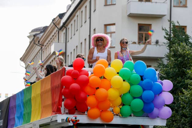 STOCKHOLM, SWEDEN 20260801 The Pride parade runs from Norr Mälarstrand to Slussen during this year s Stockholm Pride STOCKHOLM SWEDEN x11700x  Copyright: xMagnusxGrimstedt TTx STOCKHOLM PRIDE IrYQhinSF1I