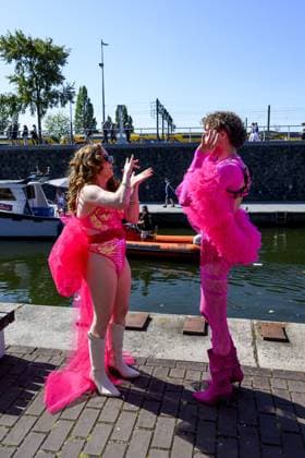 Amsterdam, The Netherlands, 2026-08-01 10:58:21 AMSTERDAM, 01-08-2026, Canals of Amsterdam. Amsterdam is the host city for WorldPride. Under the theme UNITY, equal rights, visibility, and international solidarity take center stage. The program includes the Pride Walk, Canal Parade, and a conference, among other things. PHOTO: NLBeeld Patrick van Emst Credit: NL Beeld Patrick van Emst Copyright: xx x