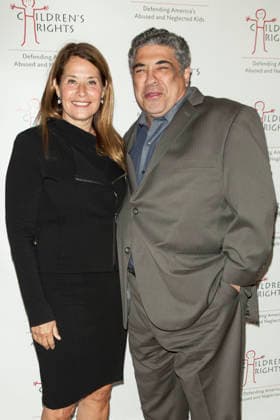 **FILE PHOTO** Vincent Pastore Has Passed Away. NEW YORK, NY - OCTOBER 7: Lorraine Bracco and Vincent Pastore attend the 8th Annual Children™s Rights Charity Event at the Four Seasons Restaurant on October 7, 2013 in New York City. Copyright: xCorredor99 MediaPunchxInc.x