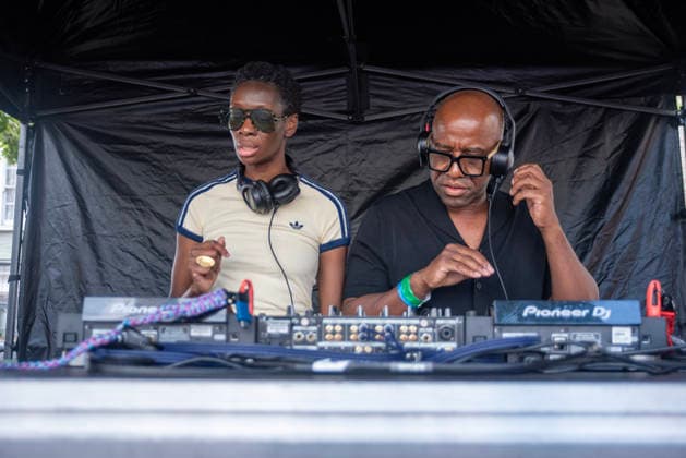August 1, 2026, Margate, United Kingdom: Two DJ s play music during their session on the Margate Soul Festival. The Margate Soul Weekender (also known as Margate Soul Festival) celebrated its 25th anniversary from Friday, July 31 to Sunday, August 2, 2026. It is widely recognized as the UK s largest independent soul street party and festival. Spanning three days, it transforms the seaside town into a massive celebration of soul, funk, jazz-funk, reggae, and R&B. Margate United Kingdom - ZUMAs197 20260801_aaa_s197_110 Copyright: xKrisztianxElekx
