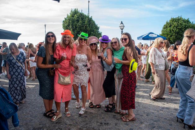 August 1, 2026, Margate, United Kingdom: Female revellers pose for a photo during the Margate Soul Festival. The Margate Soul Weekender (also known as Margate Soul Festival) celebrated its 25th anniversary from Friday, July 31 to Sunday, August 2, 2026. It is widely recognized as the UK s largest independent soul street party and festival. Spanning three days, it transforms the seaside town into a massive celebration of soul, funk, jazz-funk, reggae, and R&B. Margate United Kingdom - ZUMAs197 20260801_aaa_s197_112 Copyright: xKrisztianxElekx