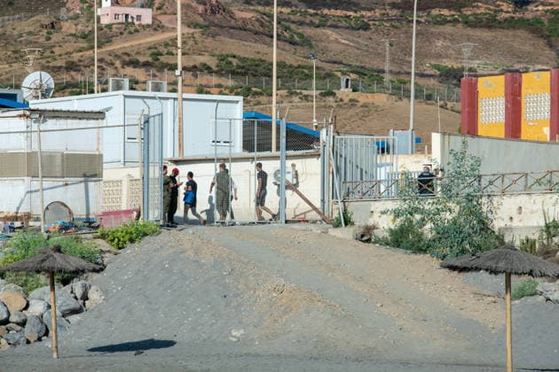 August 2, 2026, Ceuta, Madrid, Spain: Spain-Morocco border flows ease following unprecedented migrant influx; minor crossing attempts persist. Ceuta Spain - ZUMAd308 20260802_zsp_d308_016 Copyright: xJuanxCarlosxLucasx