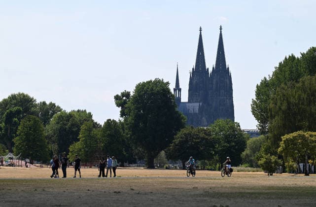 August 2, 2026, xophax, public life, Cologne, Rheinpark, Cologne Cathedral, Summer in Cologne, Cologne