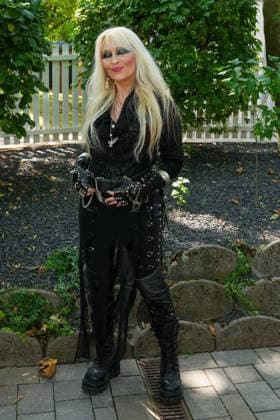 ZDF Fernsehgarten 2026: DORO Pesch at the ZDF Fernsehgarten under the theme Rock im Garten on August 2, 2026, in Mainz, Rhineland-Palatinate, ZDF Fernsehgarten