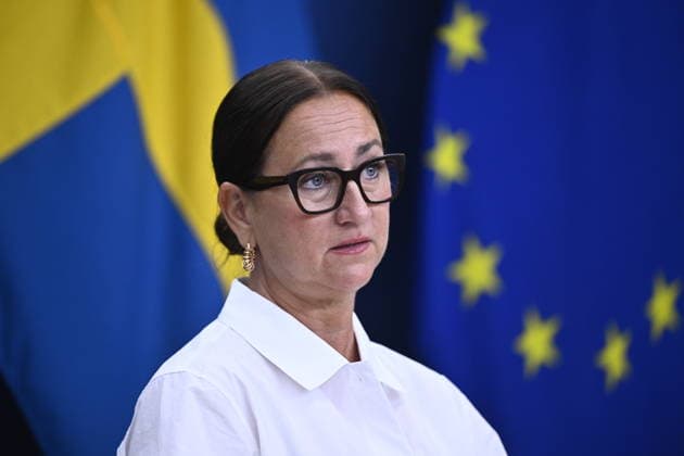 STOCKHOLM, SWEDEN, August 3, 2026 — Petra Marselius was introduced as the new Discrimination Ombudsman by Minister of Gender Equality Nina Larsson L at a press conference on Monday. STOCKHOLM, SWEDEN x10080x  Copyright: xFredrikxSandberg TTx NY DISKRIMINERINGSOMBUDSMAN PRESENTERAS bQzjo3Eufxg