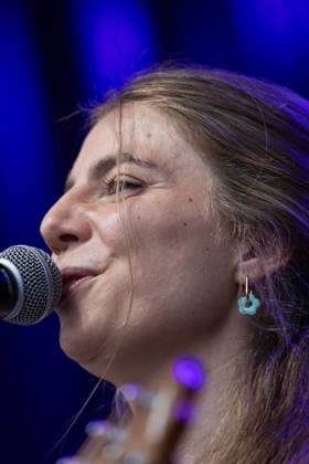 August 3, 2026, Locarno, laRotonda, Rotonda by la Mobiliare 2026 Locarno Anya Louise, Anya Louise on lead vocals, guitars, and ukulele Locarno laRotonda Ticino Switzerland  Copyright: xJustPictures.ch FrancescoxMinghettix