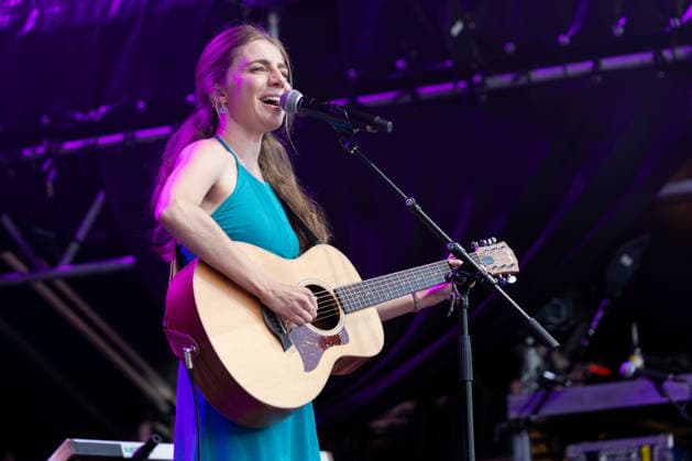August 3, 2026, Locarno, laRotonda, Rotonda by la Mobiliare 2026 Locarno Anya Louise, Anya Louise on lead vocals, guitars, and ukulele Locarno laRotonda Ticino Switzerland  Copyright: xJustPictures.ch FrancescoxMinghettix
