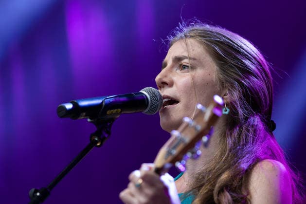 August 3, 2026, Locarno, laRotonda, Rotonda by la Mobiliare 2026 Locarno Anya Louise, Anya Louise on lead vocals, guitars, and ukulele Locarno laRotonda Ticino Switzerland  Copyright: xJustPictures.ch FrancescoxMinghettix