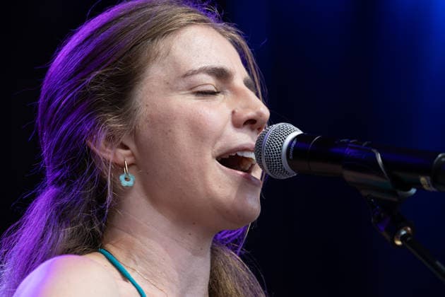 August 3, 2026, Locarno, laRotonda, Rotonda by la Mobiliare 2026 Locarno Anya Louise, Anya Louise on lead vocals, guitars, and ukulele Locarno laRotonda Ticino Switzerland  Copyright: xJustPictures.ch FrancescoxMinghettix