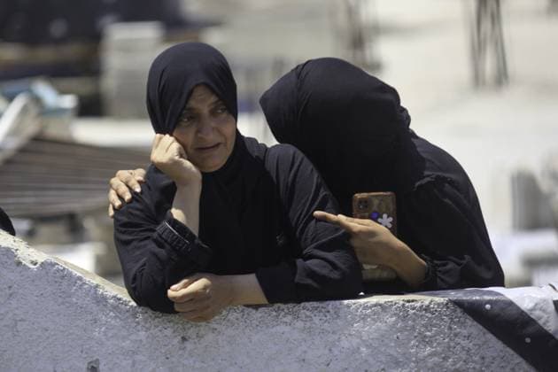 RECORD DATE NOT STATED Palestinians Hold Mass Funeral for 112 Members of One Family Killed During Gaza War (INT) Palestinians Hold Mass Funeral for 112 Members of One Family Killed During Gaza War AUGUST 4, 2026, Gaza, Palestine: Palestinians hold a funeral procession for the remains of 112 members of the Abu Naser family, who were killed in an Israeli attack during the war that began on October 7, 2023. The victims bodies were recovered after remaining beneath the rubble for months. According to local officials, the procession was the largest funeral held in the Palestinian territories since the start of the conflict. Credit: Hashem Zimmo TheNews2(Foto: Hashem Zimmo Thenews2 imago images) Palestinians Hold Mass Funeral for 112 Members of One Family Killed Durin  Copyright: xHashemxZimmox
