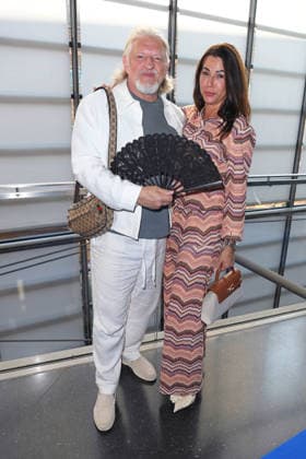 Frank Kessler with his wife, Doreen Kessler, at the premiere of SISTER ACT: THE HEAVENLY MUSICAL at the Bluemax Theater in Berlin on August 4, 2026