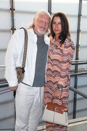 Frank Kessler with his wife, Doreen Kessler, at the premiere of SISTER ACT: THE HEAVENLY MUSICAL at the Bluemax Theater in Berlin on August 4, 2026