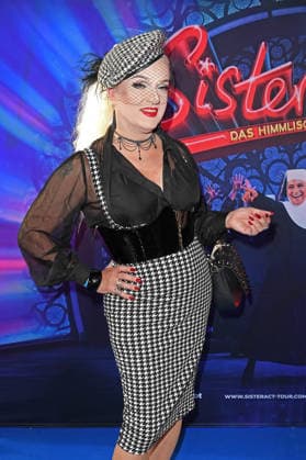 Sheila Wolf at the premiere of SISTER ACT: THE HEAVENLY MUSICAL at the Bluemax Theater in Berlin on August 4, 2026