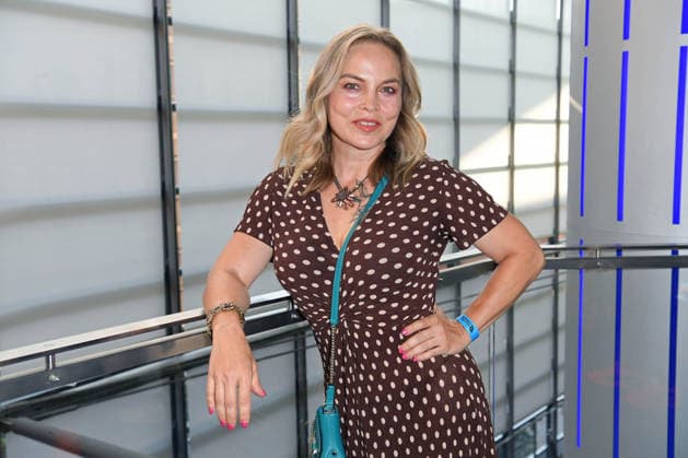 Regina Halmich at the premiere of SISTER ACT: THE HEAVENLY MUSICAL at the Bluemax Theater in Berlin on August 4, 2026