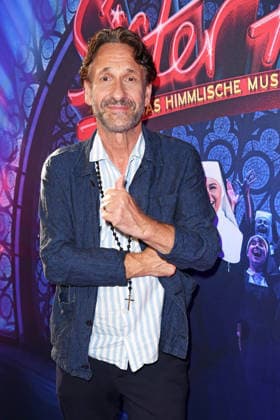 Falk Willy Wild at the premiere of SISTER ACT: THE HEAVENLY MUSICAL at the Bluemax Theater in Berlin on August 4, 2026