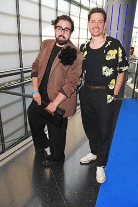 Steven Preisner and Anthony Paul at the premiere of SISTER ACT: THE HEAVENLY MUSICAL at the Bluemax Theater in Berlin on August 4, 2026