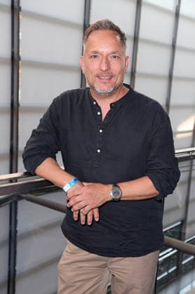 Lars Pape at the premiere of SISTER ACT: THE HEAVENLY MUSICAL at the Bluemax Theater in Berlin on August 4, 2026
