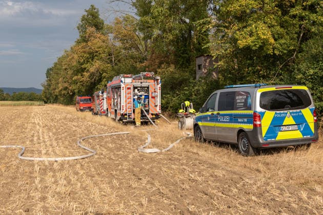 Forest Fire Reported by Aircraft: 200 Square Meters of Forest