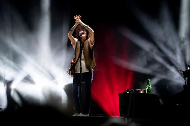 IPA87244113 - LP in La Spezia: The concert in Piazza Europa brings the International Jazz Festival to a close  Copyright: xMarinaxMazzolix xx 87244113