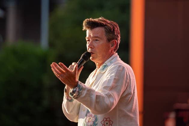 Rick Astley live at the Tanzbrunnen in Cologne on August 4, 2026 Copyright: xSvenxHeidmannx