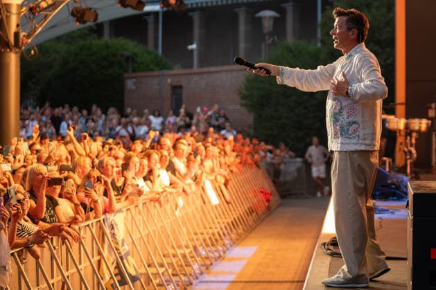 Rick Astley live at the Tanzbrunnen in Cologne on August 4, 2026 Copyright: xSvenxHeidmannx