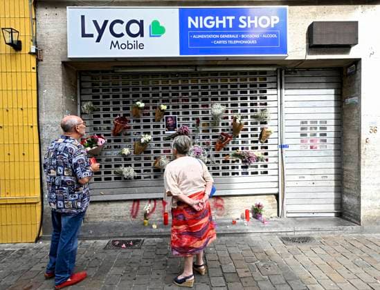 Fatal robbery at a nightshop in Ixelles-Elsene BRUSSELS, BELGIUM - AUGUST 05 : Fatal robbery at a nightshop on Rue de la Paix in Ixelles-Elsene. During the night of 3 to 4 August 2026, a couple who ran a nightshop on Rue de la Paix in Ixelles-Elsene were targeted by several criminals. The shop owner, Jaswinder Singh, died during the robbery on August 5, 2026 in Brussels, Belgium, 05 08 2026 Brussels Belgium  Copyright: xDidierxLebrunx