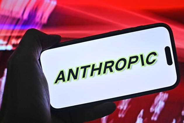 A hand holds up a smartphone with the Anthropic logo against a computer background. Anthropic PBC is a U.S. artificial intelligence company based in San Francisco. It develops a family of large language models called Claude.