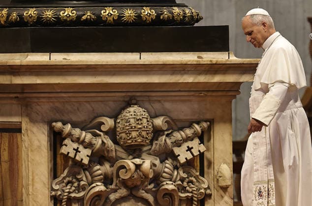 August 5, 2026. Vatican City - POPE LEO XIV during his weekly General Audience in St. Peter s Basilica at the Vatican. EvandroInetti_via ZUMA Wire Vatican City State  - ZUMAi15_ 20260805_zaf_i15_033 Copyright: xEvandroxInettix
