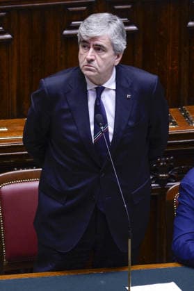 IPP Photo by Marco Mattei, Rome, August 5, 2026, Chamber of Deputies, Question Time. Pictured: Gianmarco Mazzi, Minister of Tourism. Italy Photo Press World. Copyright